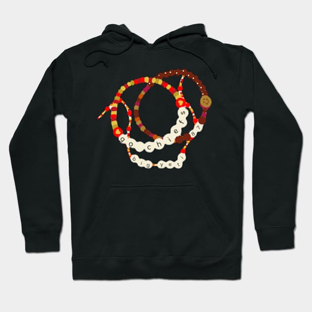 Chiefs - Kelce Friendship Bracelet Hoodie by canderson13